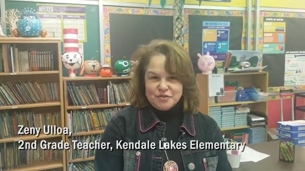 Zeny Ulloa, Teacher, Kendale Lakes Elementary School