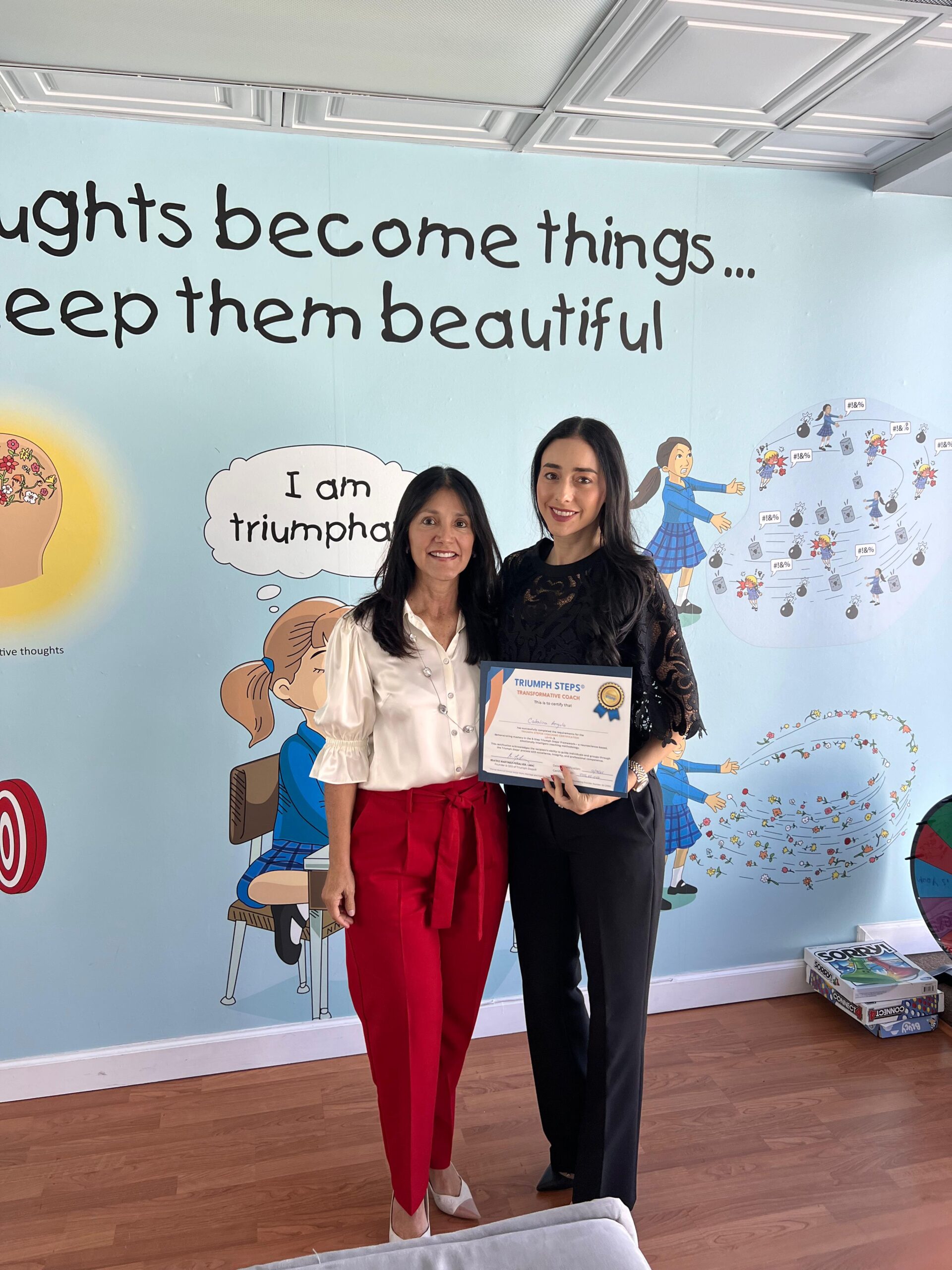 Triumph Steps Beatriz Martínez-Peñalver Catalina A. - Triumph Steps Coaching Certification Testimonial