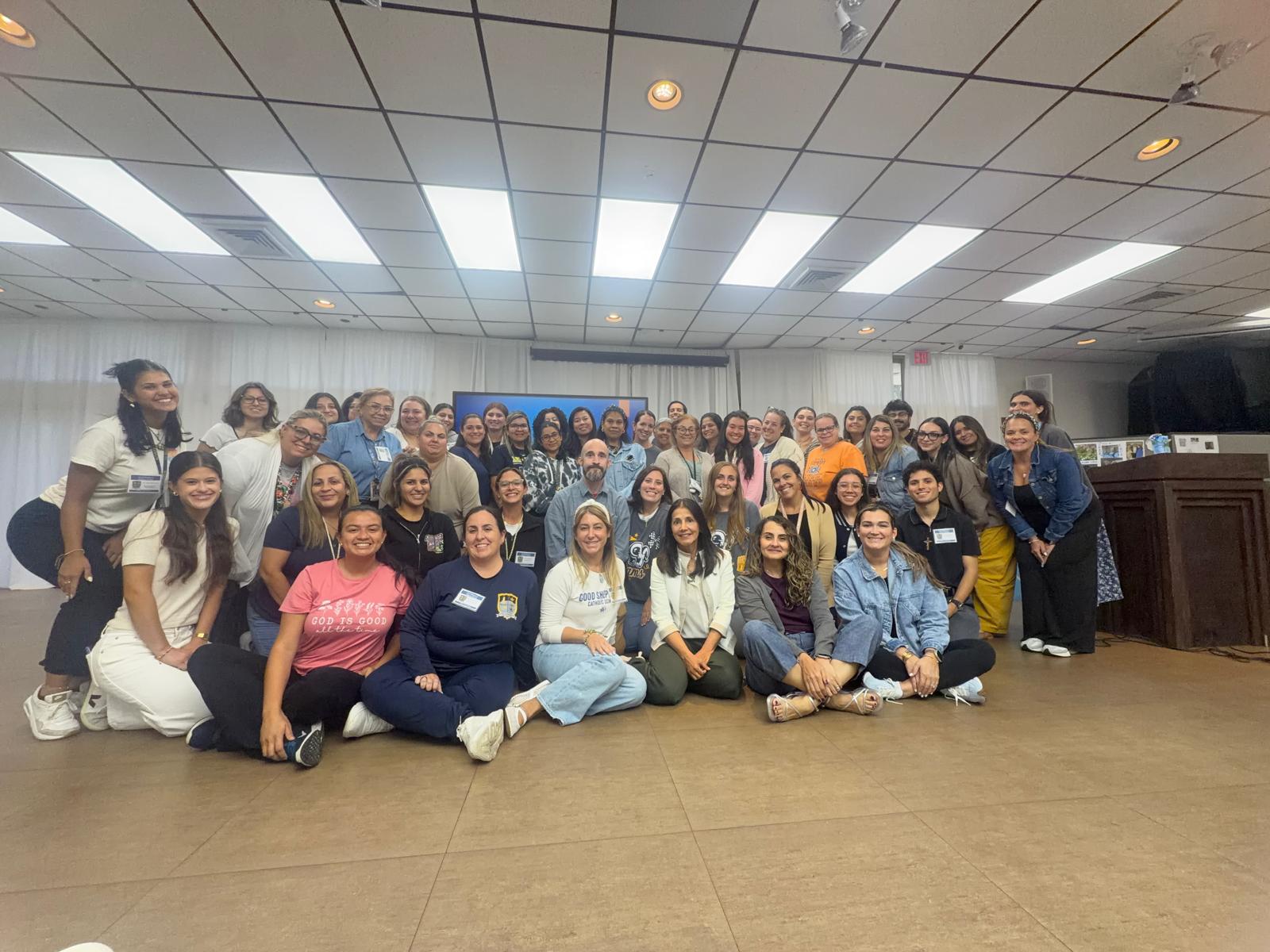 Good Shepherd Catholic School Mini Teacher Retreat Triumph Steps